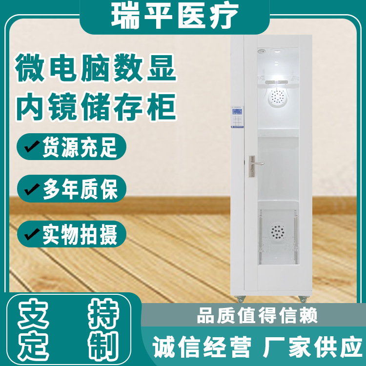 内窥镜储存柜单双门微电脑数显挂镜柜 肠镜 胃镜耳鼻喉内镜储存柜