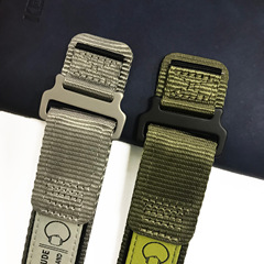 新款野徑尼龍魔術貼錶帶刺繡單環尼龍錶帶適用華為三星 20/22mm男