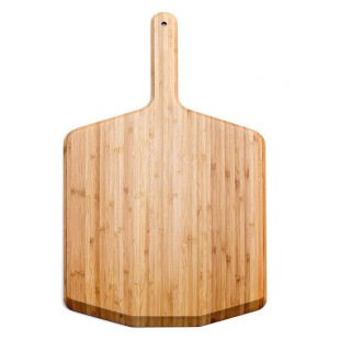 Bamboo pizza shovel kitchen bamboo pizza shovel with handle fruit cooked food board baking bread board