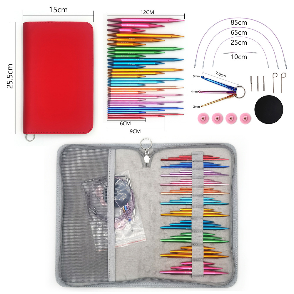 Herramientas de trenzado desmontables, aguja de cambio de cuerda, un conjunto de 11 - 3 - un paquete de 6 + 9 + 12CMPU