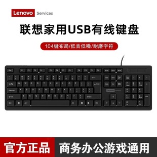 Lenovo K280 Wired USB Keyboard for Notebook and Desktop Computers, External Use for Home and Office, Wholesale Supply