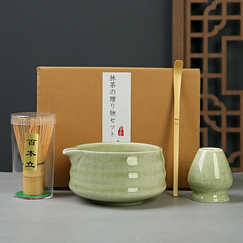 Cepillo de té de matcha de 100 centavos de matcha