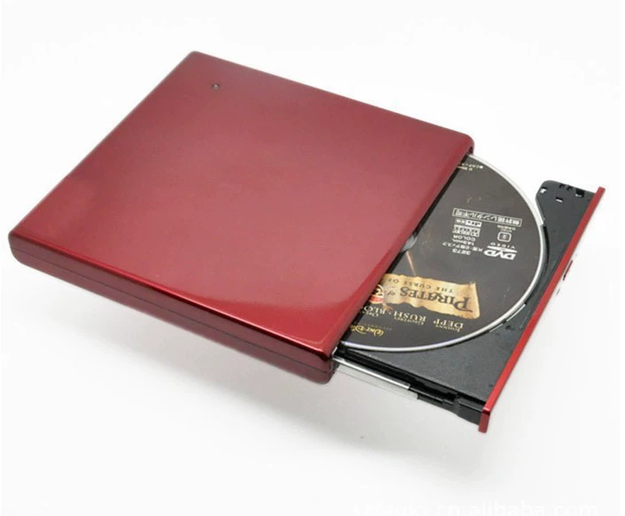 Внешний USB DVD-привод, портативный оптический DVD±RW рекордер, лоток USB 2.0, 8× DVD / 24× CD