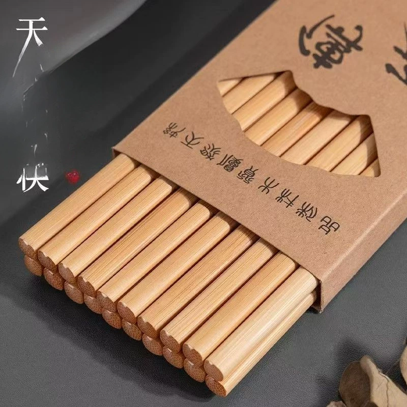 Натуральные бамбуковые палочки для еды для домашнего использования, высококачественные пищевые, новая модель, без краски, без воска, семейные палочки для еды, специальные в китайском стиле.