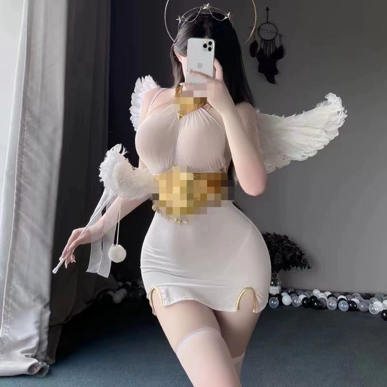 Ультра короткая юбка на бедрах для старинных западных девушек, униформа Cheongsam, сексуальный цельный костюм, королева ночного клуба, соблазнительный Забавный костюм