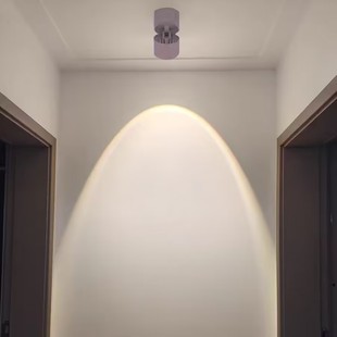 Small Hill Spotlight Open-mounted Foldable Adjustable Angle Picture Wall Lamp Ceiling-free Opening-free Sunset Lamp Ceiling Lamp