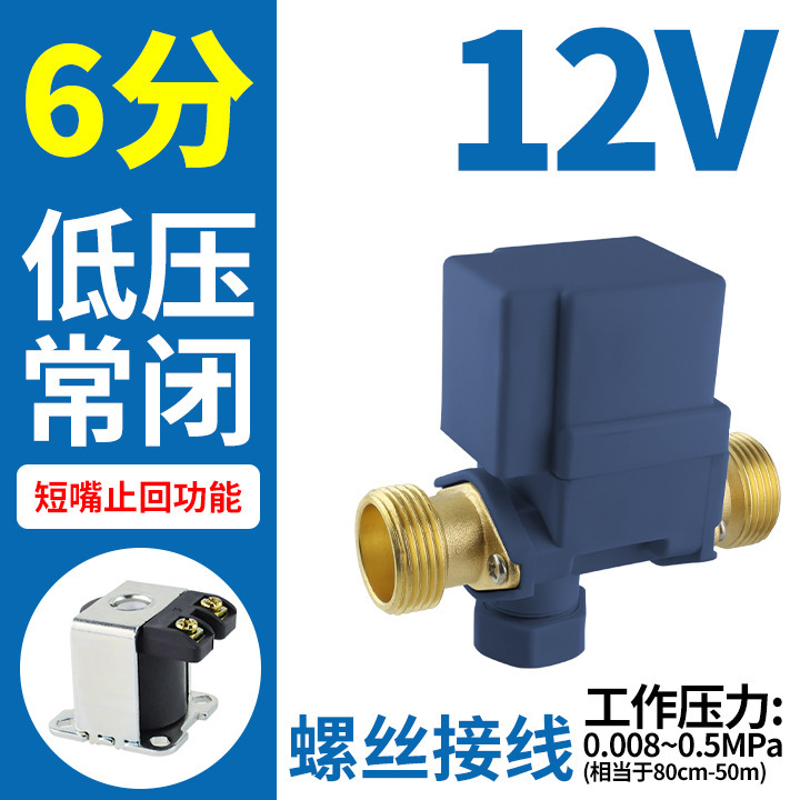 6分太陽熱温水器給水弁12vは、濾過排水24を分解して制御弁電磁弁を戻すことができる|undefined