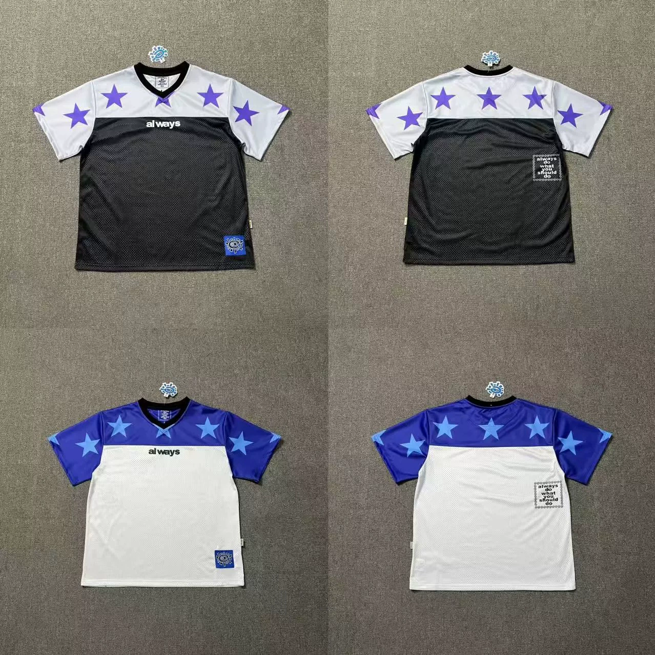 ADWYSD новая футболка с короткими рукавами и принтом пятиконечной звезды, американская модная брендовая летняя футболка для спорта и отдыха