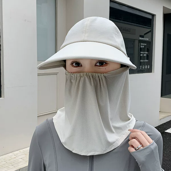 New Foldable Fisherman's Hat, Sun Protection Hat, Uv Protection, Wide and Narrow Brim, Neck Protection, Sunshade Hat