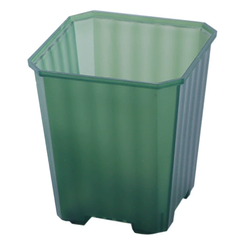 Усовершенствованный полупрозрачный креативный пластиковый цветочный горшок толщиной 7 см с дизайном в виде водяных волн, в скандинавском стиле, подходит для внешней торговли, для суккулентов и мелких зеленых растений.