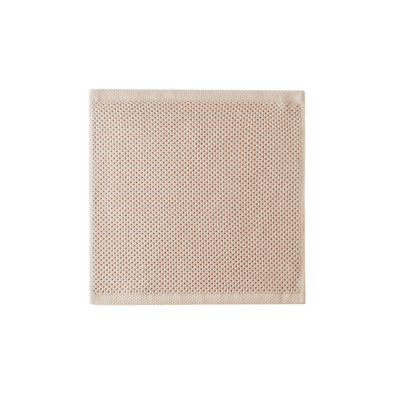 Absorbent Wool Towel Hanging Square Towel Household Kitchen Living Room Hand Towel Tea Table Desktop Cleaning Honeycomb Rag