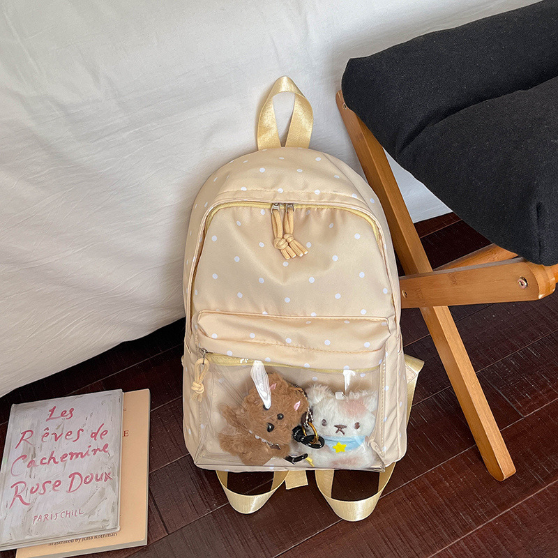 Nueva moda mochila de moda para mujeres fresca dulce gran capacidad de moda ocio para estudiantes de clase mochila simple