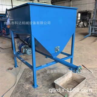 氧化钙粉微型加粉机XWZF 40公斤水泥外加剂料斗加拨料齿喂粉机