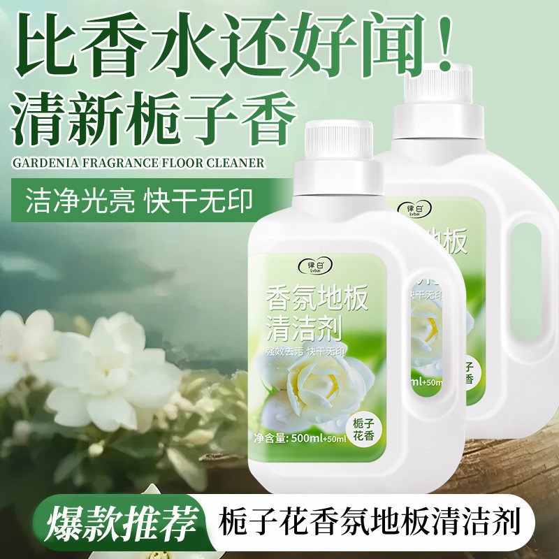 Lübai Fragrance Floor Cleaner Tile Cleaning Liquid for Mopping, Leaves No Water Marks, Cleans Effectively and Removes Stains XS