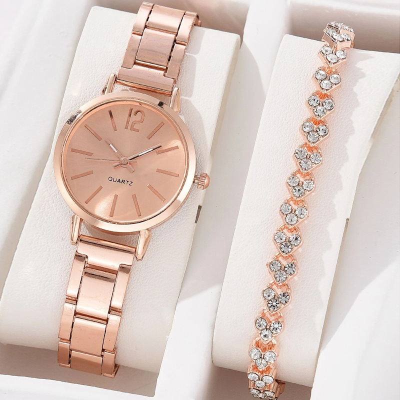 Rose Gold + bracelet