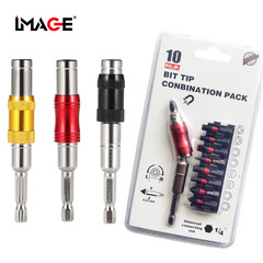 Multi-angle hexagonal handle adapter, quick-release screwdriver, quick-change electric drill driver, universal extension rod