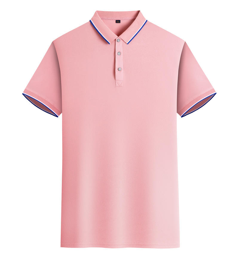 Tiger 180G con solapa polo impresión logotipo de verano ropa de trabajo hombre y mujer de manga corta personalizada camisa publicitaria de moda