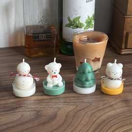 圣诞节小茶蜡限定版香薰蜡烛送闺蜜礼盒装伴手礼生日礼物女生