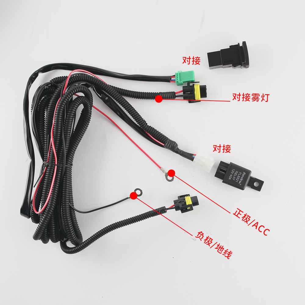 Aplicable a 07-14 Toyota kuroze FJ lámpara antiniebla número halógeno lámpara de circulación diurna