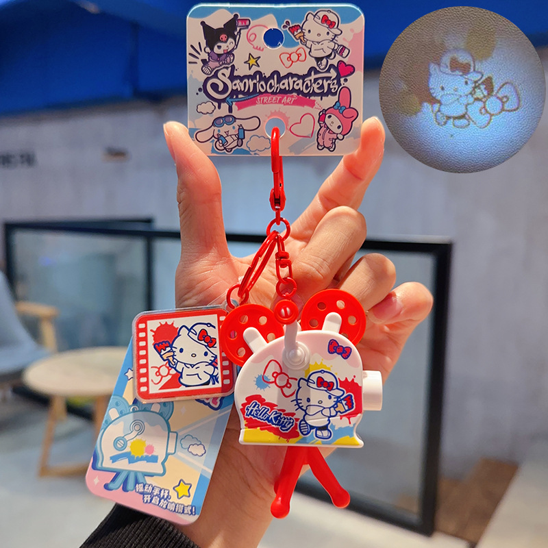 2026年新作正規品サンリオクロミぬいぐるみキーホルダー女性向け可愛いハローキティぬいぐるみカメラ小物