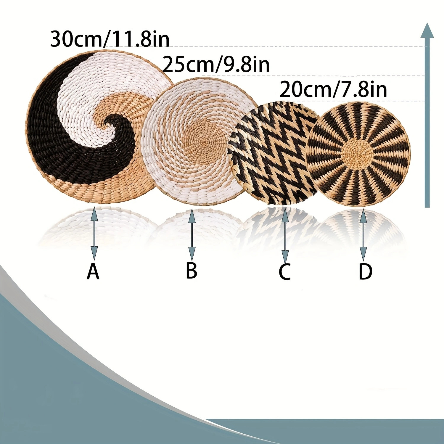 Juego de 4 piezas 0,34 kg