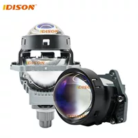 Популярный светодиодный автомобильный светильник AliExpress 2.5inch супер яркий мощный бифокальный объектив T16W неразрушающая установка лазерная фара