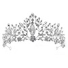 Retro hair accessory, metal wedding dress, crown for bride, Amazon, diamond encrusted, European style