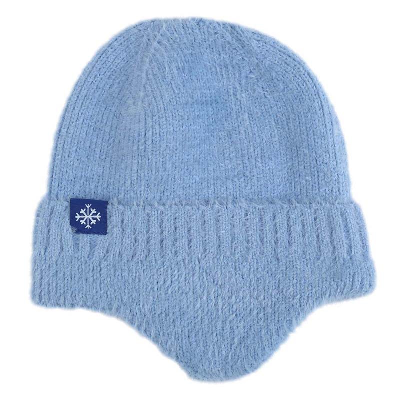 Autumn and winter knitted hats for men and women of the same style, ear protectors, thermal headgear, earmuffs, hats, cold-proof cycling pullovers._voghion.com