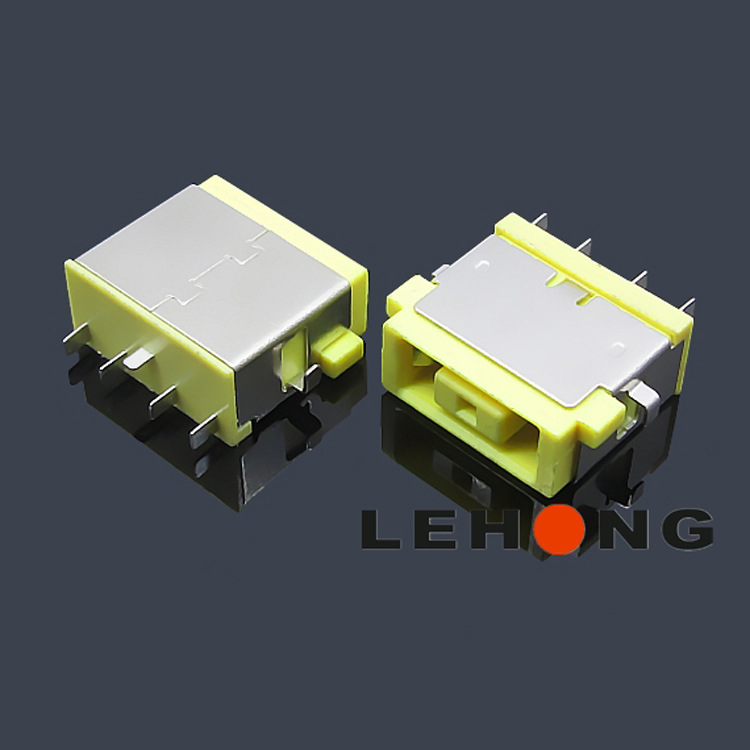 LX笔记本母座180°-5P沉板式/大电流母座/DC电源插座/直流DC插座