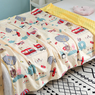 ✅Children's Doudou Blanket Baby's Four Seasons Soothing Blanket Newborn Soft Warm Holding quilt Kindergarten Lunch Break Blanket Air Conditioning