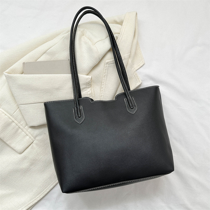 Estilo coreano versátil bolso texturizado de las mujeres 2023 otoño e invierno nuevo hombro axila bolsa popular bolsa de asas este año