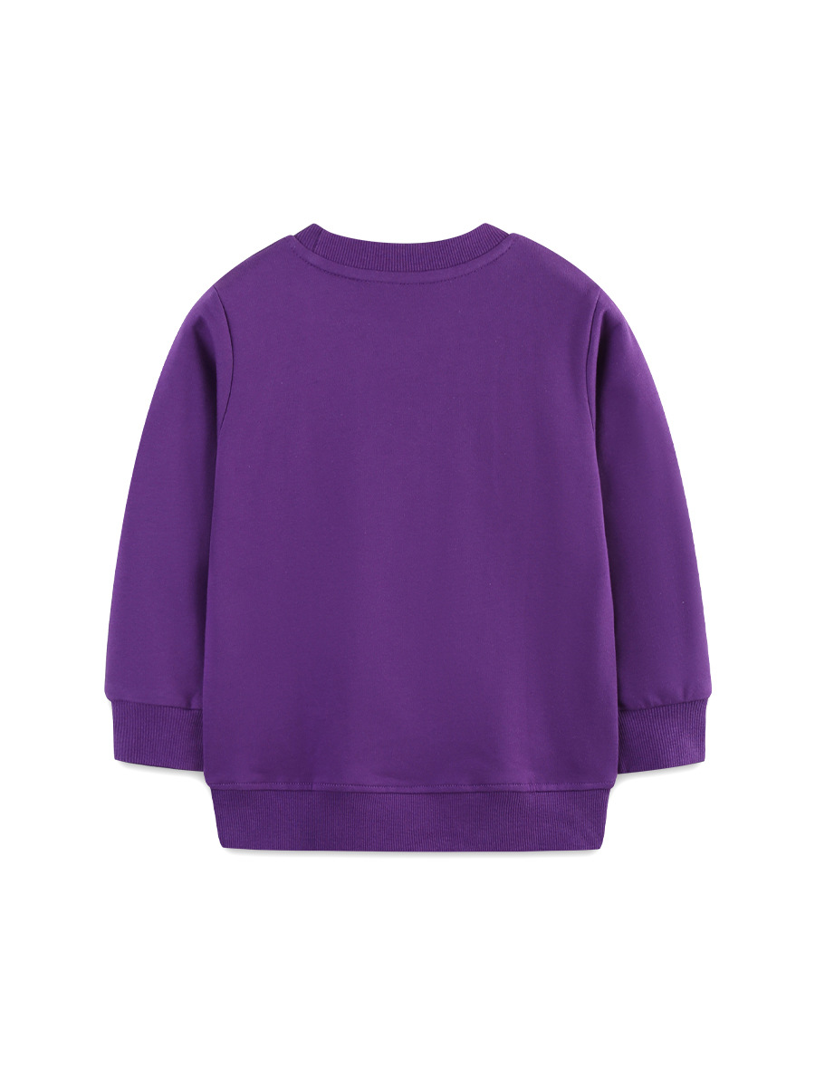 26 nuevos estilos de sudaderas para niñas, estilo europeo y americano, con parches de dibujos animados de Halloween, suéteres de manga larga para niños, venta al por mayor de una sola pieza.