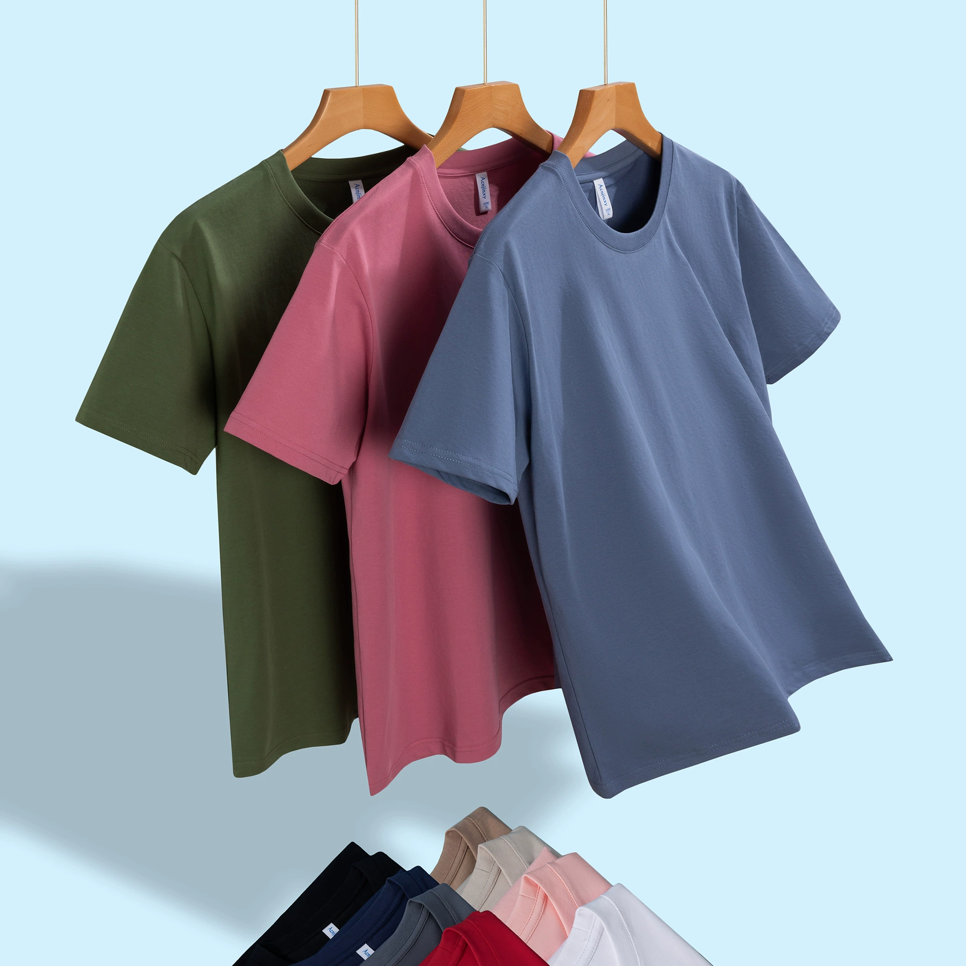 Футболка с опущенным плечом, свободная, с круглым вырезом, коротким рукавом, рекламная культурная рубашка, печать логотипа на заказ, групповая рабочая одежда, оптовая продажа