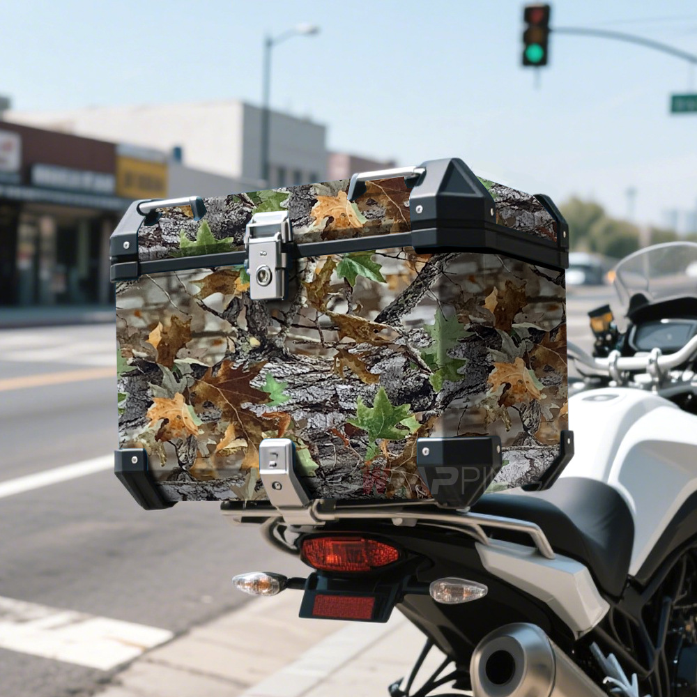2026 New Model Leafy Thatch Jungle Bionic Camouflage Outdoor Camping Waterproof Decorative Camouflage Self-Adhesive Easy to Apply