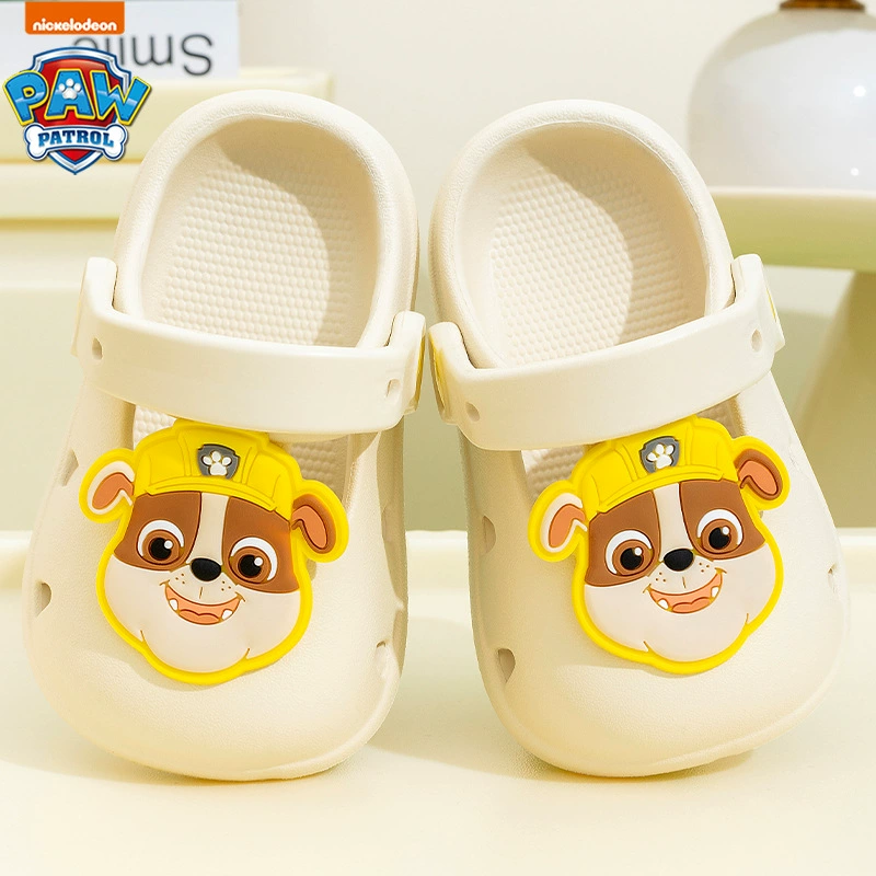 Детские сандалии «Щенячий патруль» для мальчиков, новые летние домашние нескользящие детские сандалии для ванной комнаты для мальчиков, сандалии для родителей и детей