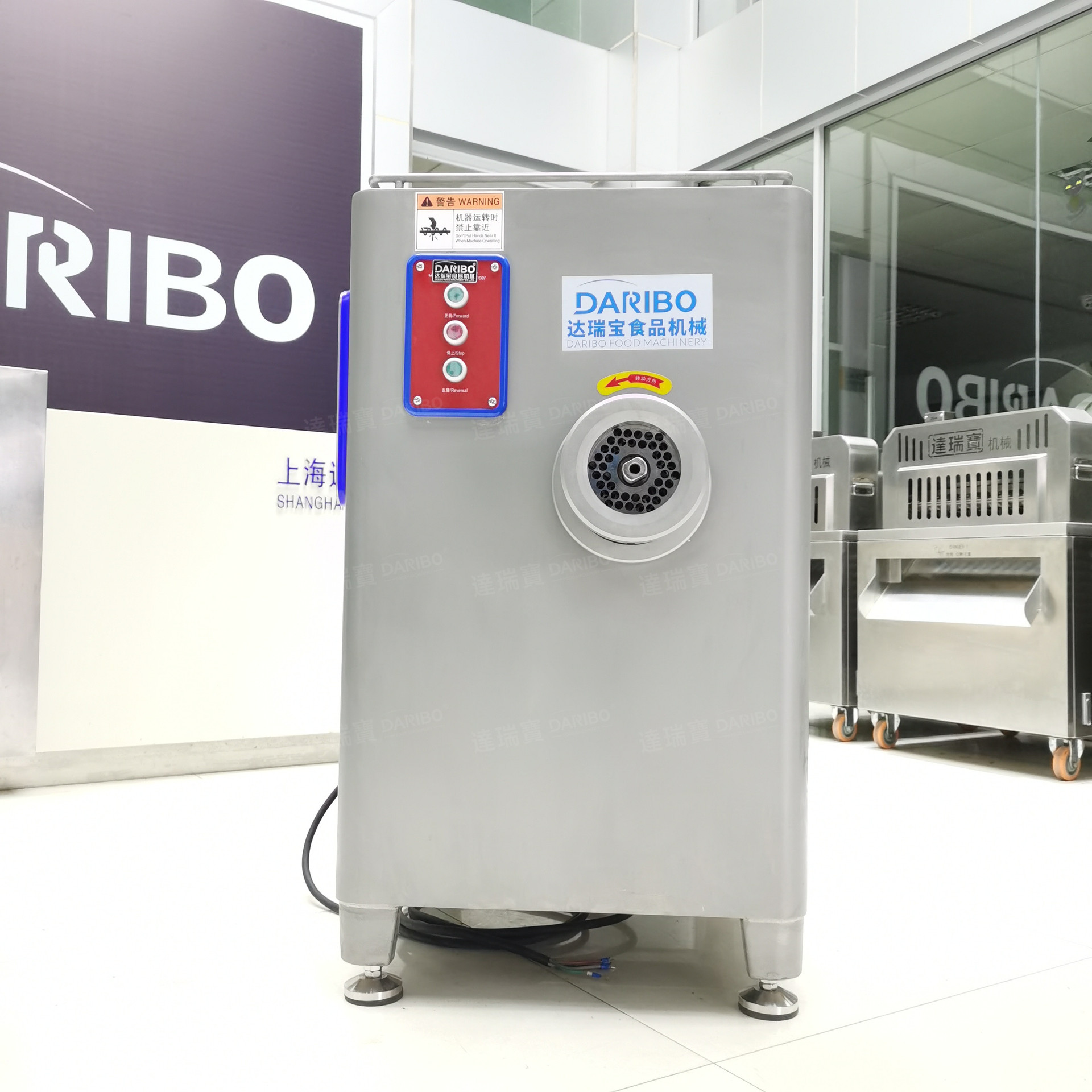 *食品厂用冷冻牛羊肉绞切设备 新鲜五花肉包子饺子馅料绞肉机