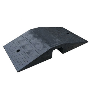 Arch Threshold Mat, Multi-Functional Slope Mat, Battery Car Trolley Entrance Door Mat, Bridge-Type Step Mat, Rubber Speed Bump