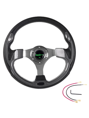 Accessories Aluminum Alloy 13-Inch 320mm: Steering wheel - square