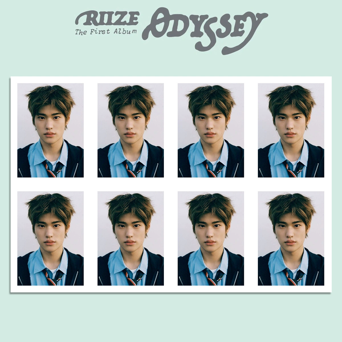RIIZE новый альбом ODYSSEY ID фотография один дюйм фото BRIIZE фотография EUNSEOK тянуть стул