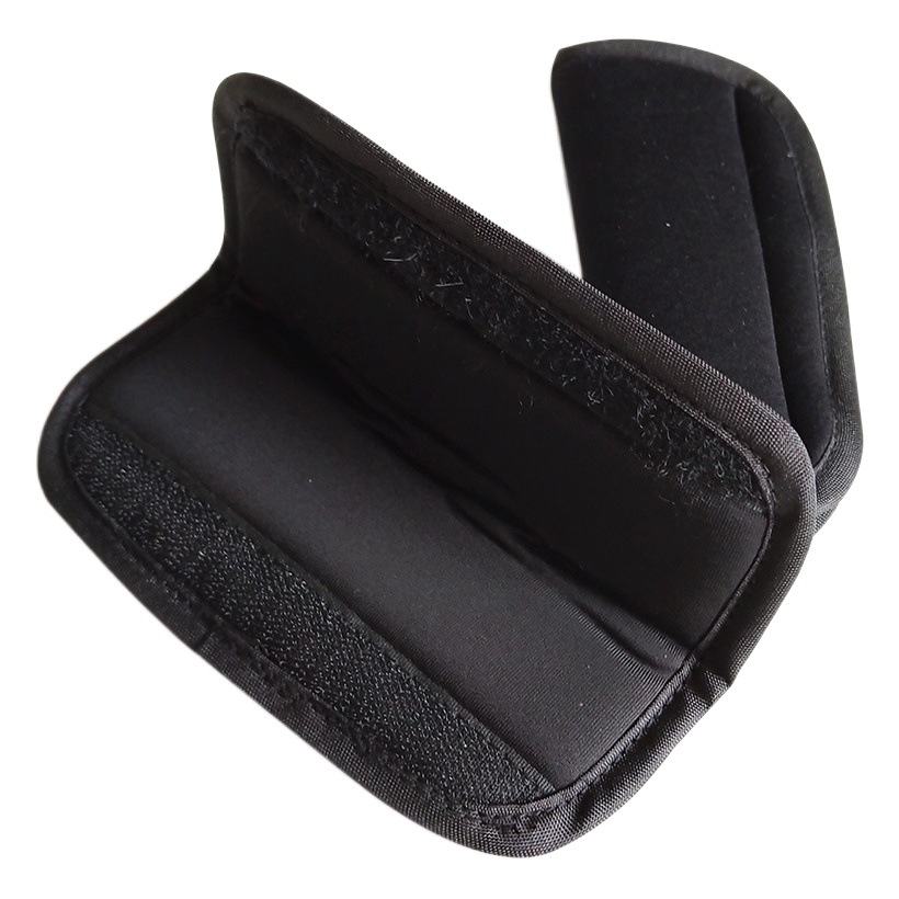 Cochecito de bebé cubierta de hombro de tres piezas asiento de seguridad del coche para niños cinturón de seguridad almohadilla de hombro cubierta de Taburete delantero cubierta protectora del cochecito