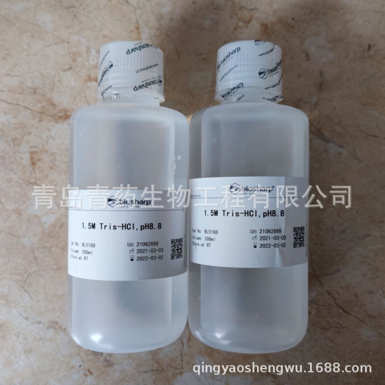 biosharp 1.5M Tris-HCl��Һ,pH8.8 500ml/ƿ BL516B
