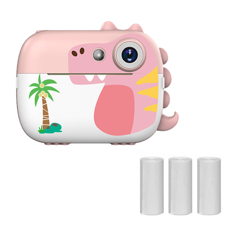 Nueva cámara digital para niños Polaroid transfronteriza D1 lindo regalo de cámara de impresión HD mini de dibujos animados