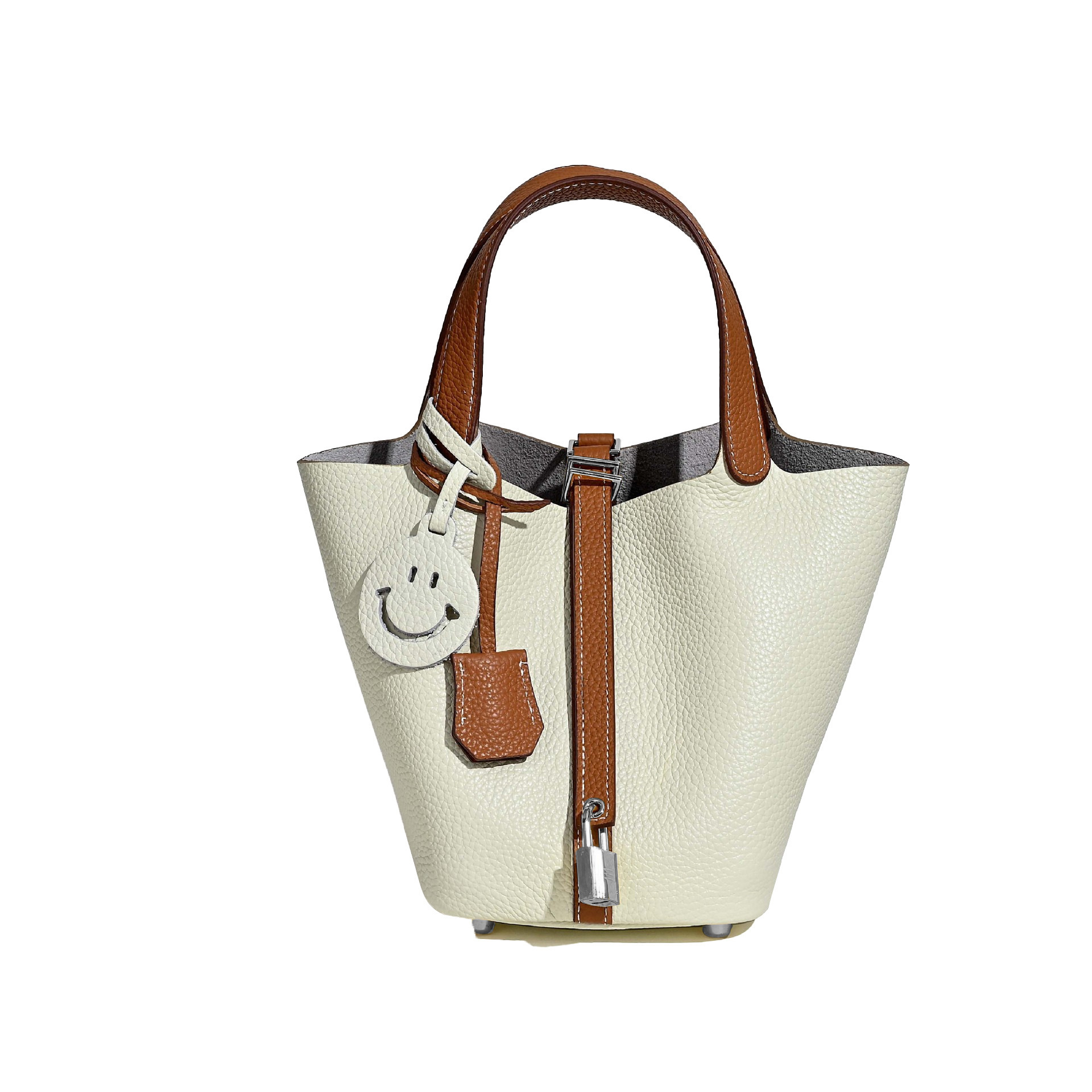 화이트와 골든 브라운 [실버 버클]