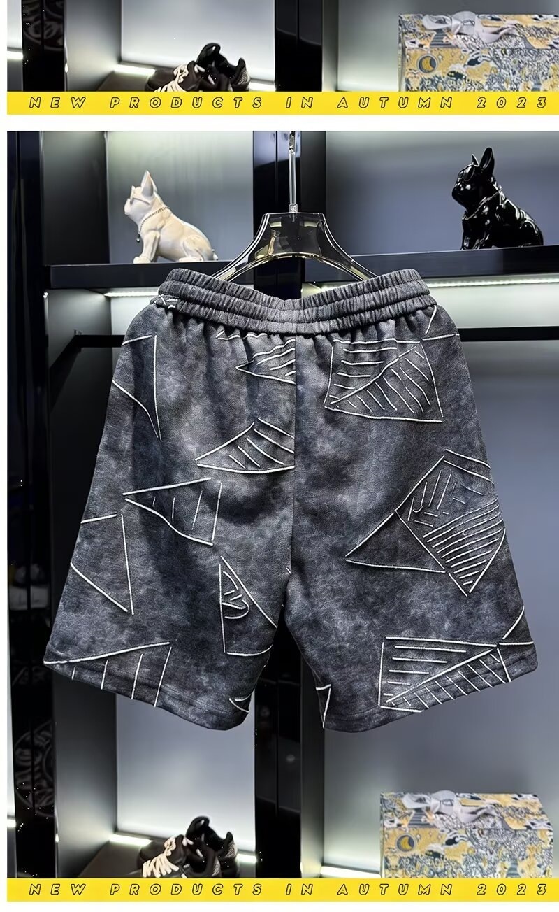 Men's Cargo Shorts - American Style Workwear Casual 5-Inch Shorts With Multiple Pockets, Loose Fit Summer Short Pants_viptrois.com