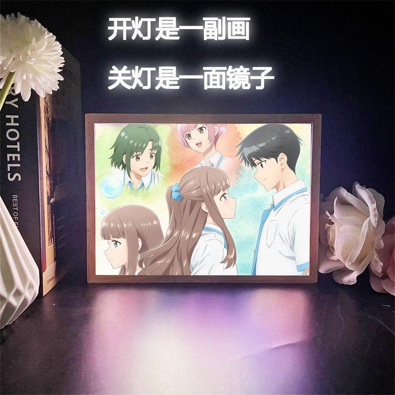 I will also fall in love with replica anime merchandise like mirrors, light paintings, desktop decorations, birthday gifts, and ambient lights