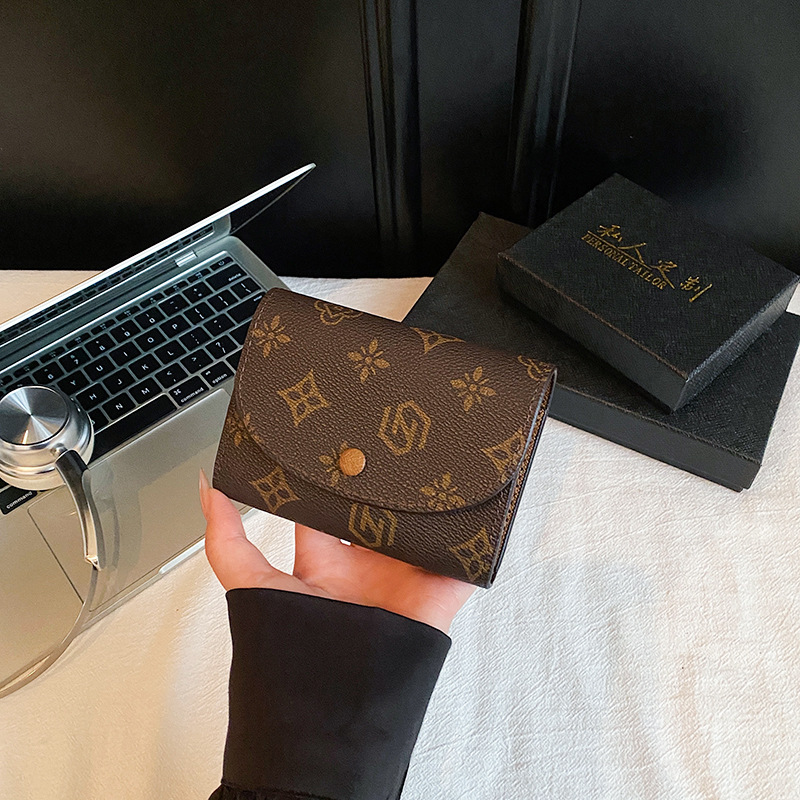 Modische Geldbörse Und Clutch Mit Buntem Print Design_voghion.com
