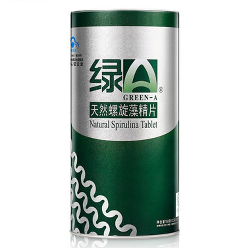 绿A天然螺旋藻精片0.5g*6片*50袋一桶