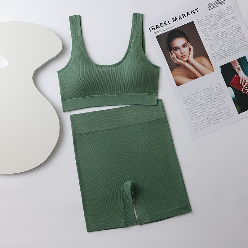 그린 세트 (재킷 + 바지)