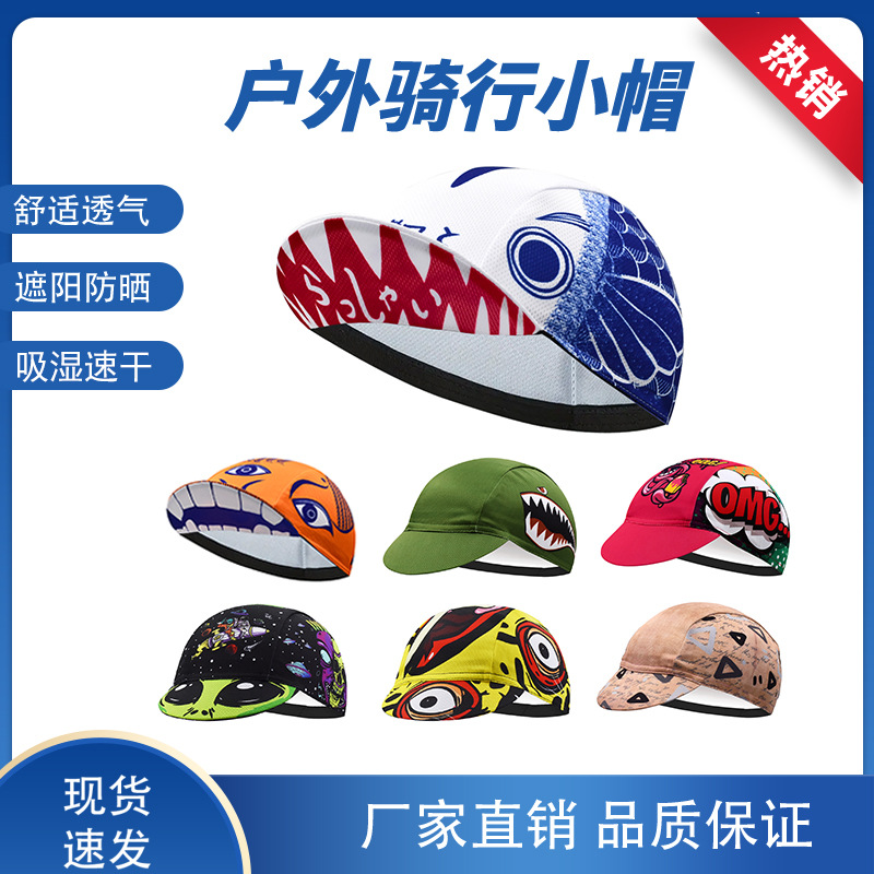 Cross-Border Popular Cycling Cap, Lightweight Breathable Sweat-Absorbing Sports Hat, Running Cap for Men and Women
