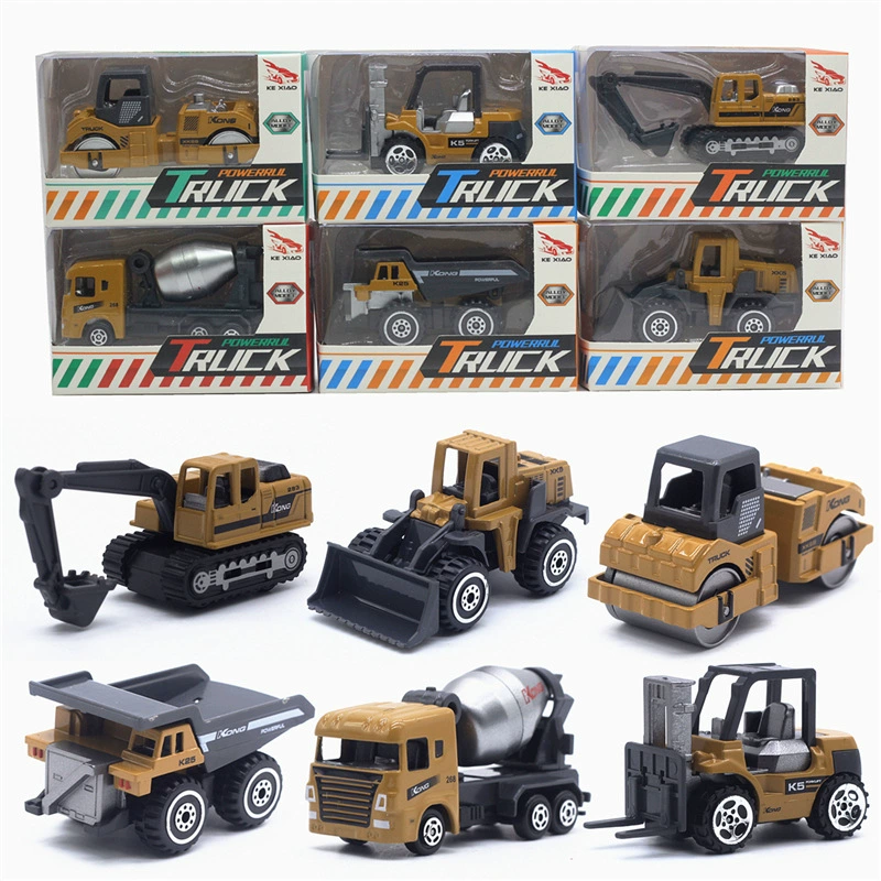 Металлическая игрушечная машина, экскаватор, масштаб 1:64, новая коллекция, оптовая продажа
